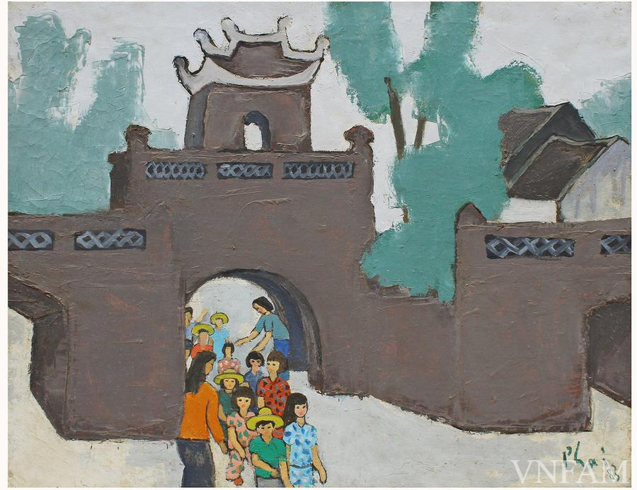 O Quang Chuong (huile sur toile) de Bui Xuan Phai