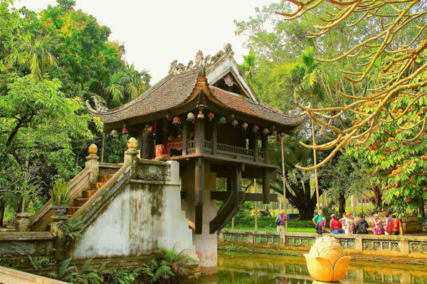 Pagode au pilier unique - Temples les plus célèbres au Vietnam