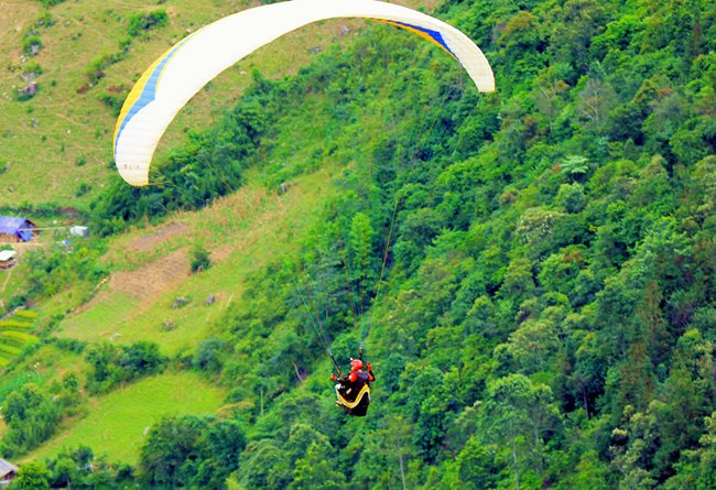 Parapente de Col de Khau Pha