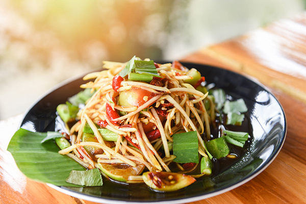 fruits de mer d'Asie du Sud-Est