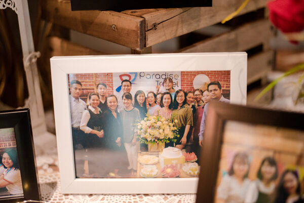 Nos équipes dans l'anniversaire de M.Kevin