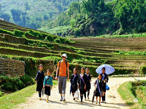 Trekking facile à Sapa en 2 Jours