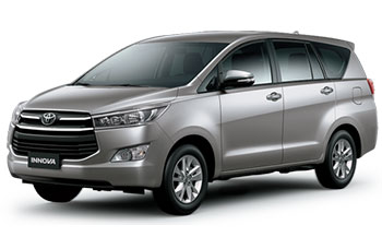 Toyota Innova for rent in Vietnam